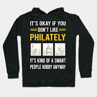 Smart People Hobby Philately Postage Stamp Stamps Hoodie